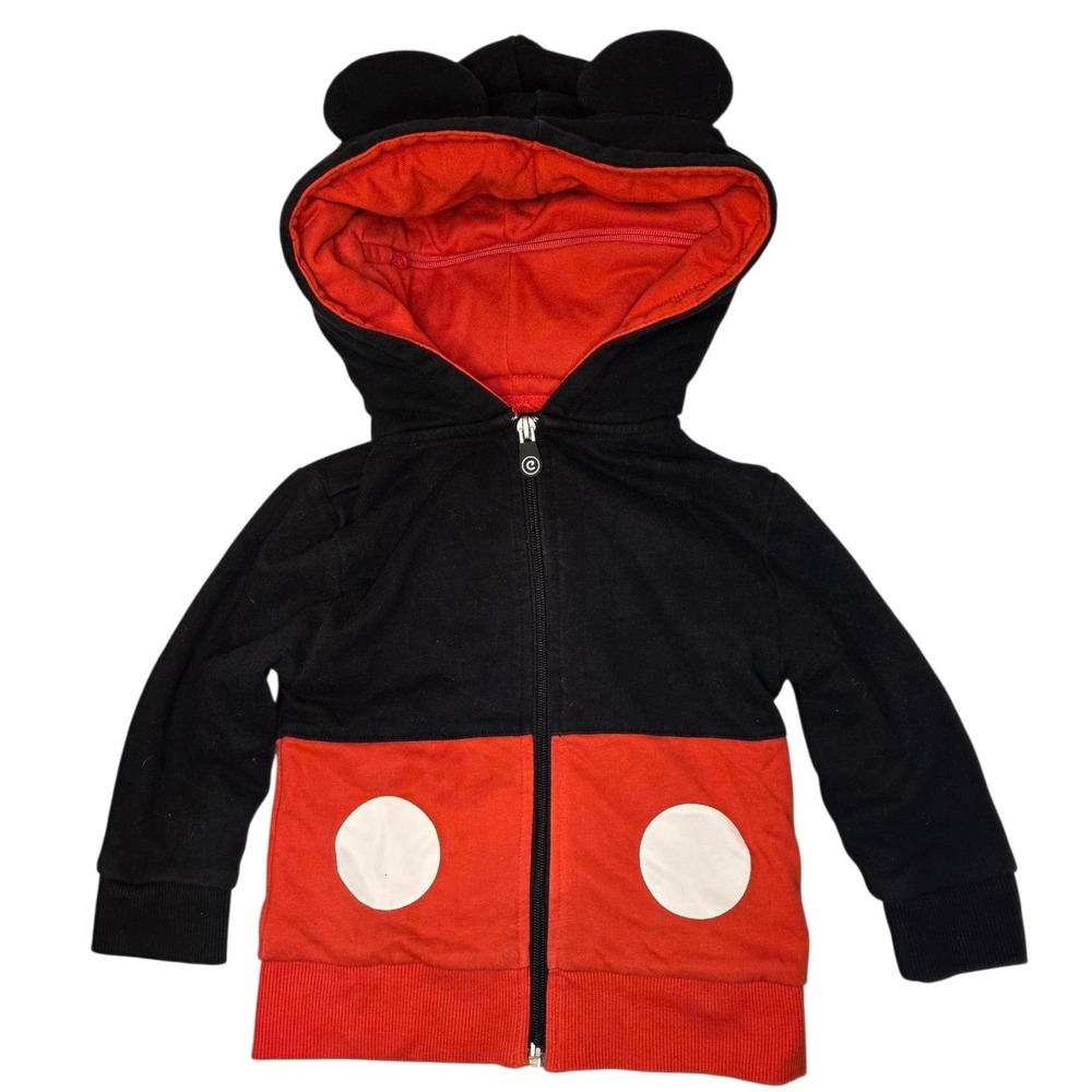 Cubcoats Kid's Mickey Mouse 2-in-1 Transforming Hoodie Size 2 Years